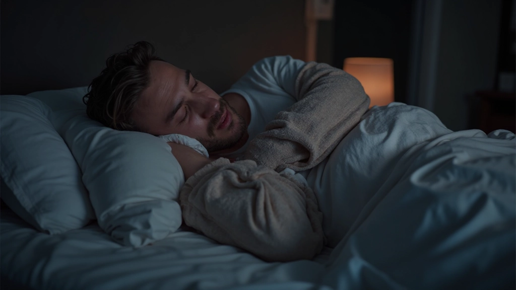 Visuele weergave van slaap- en herstelfasen gedurende de nacht